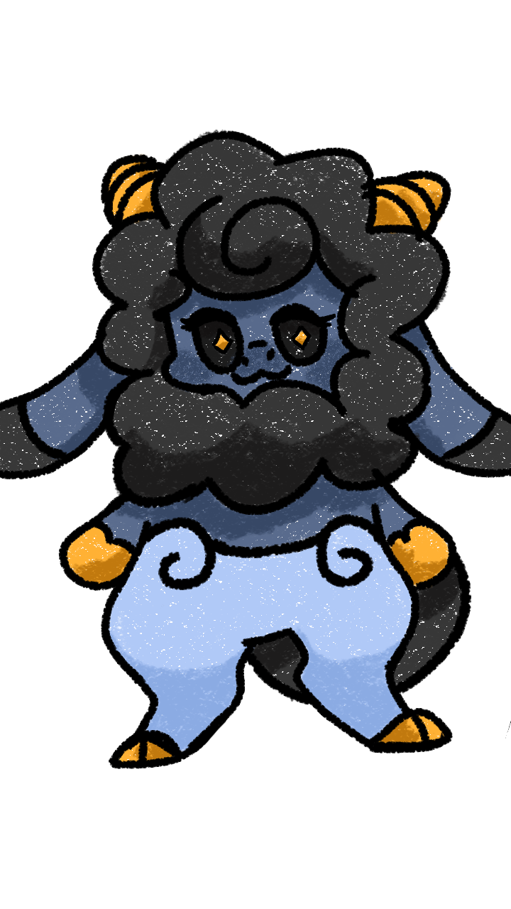 fanart i made of a fakemon