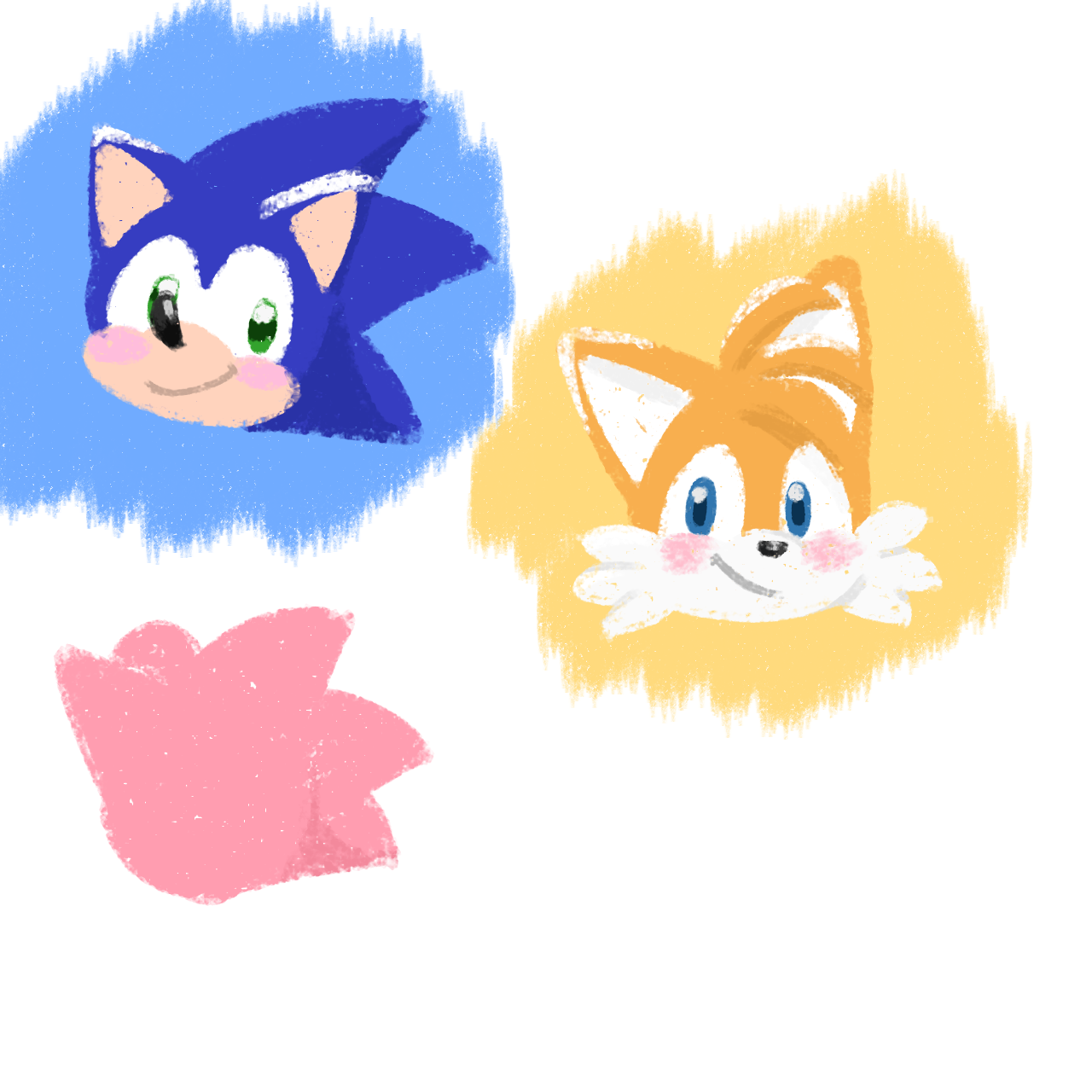 found some chalk brushes and tested them. amy was never finished lol