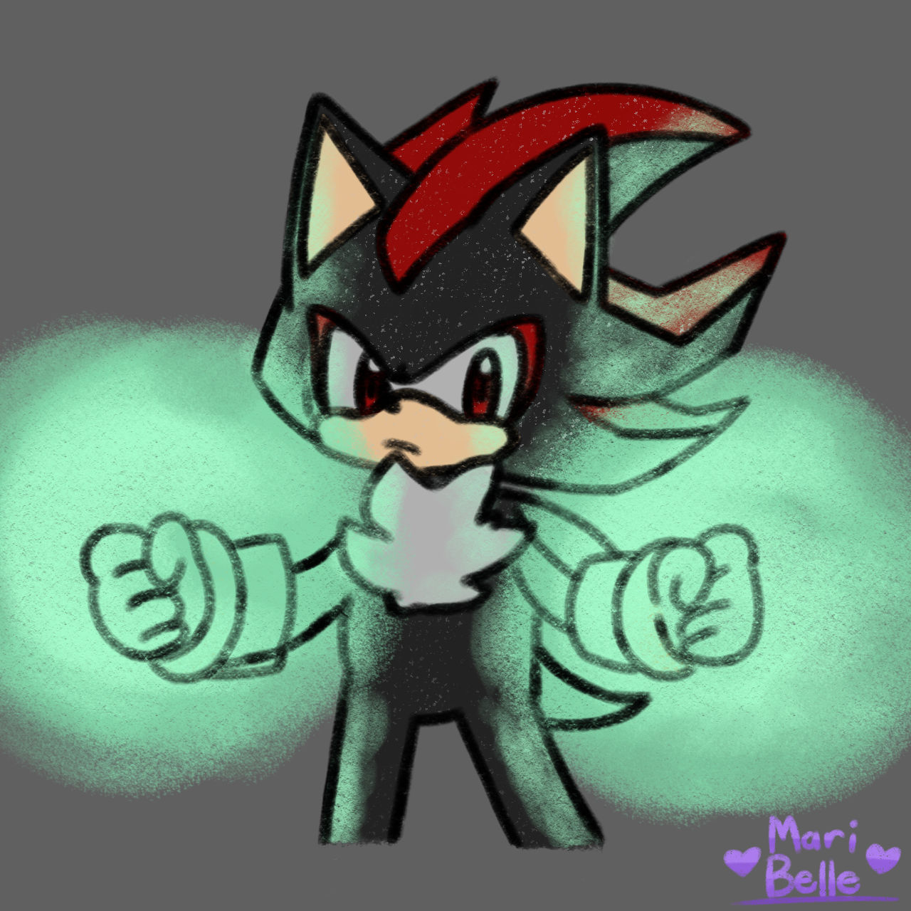 glowy hands