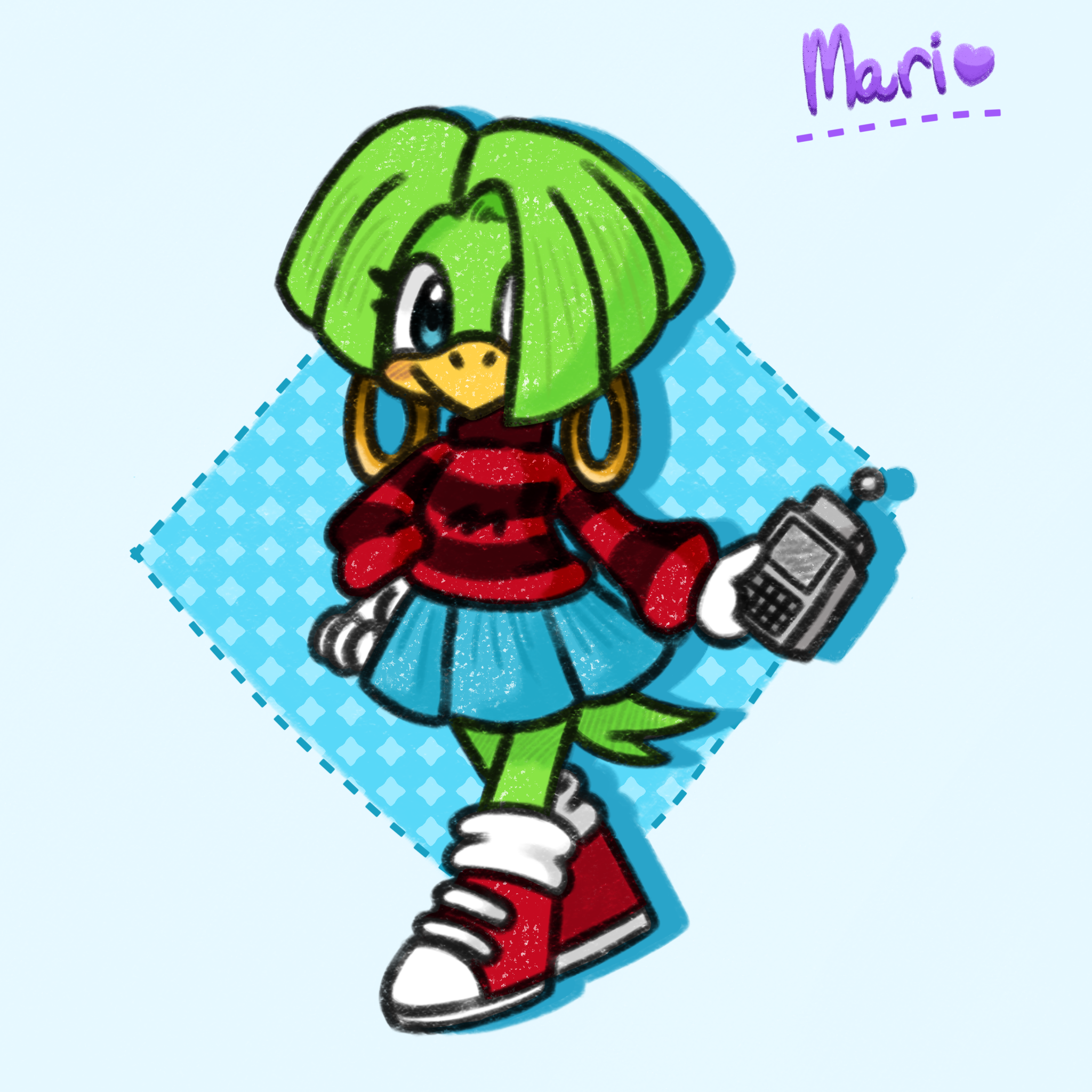 i loove this gal. tekno from the fleetway comics