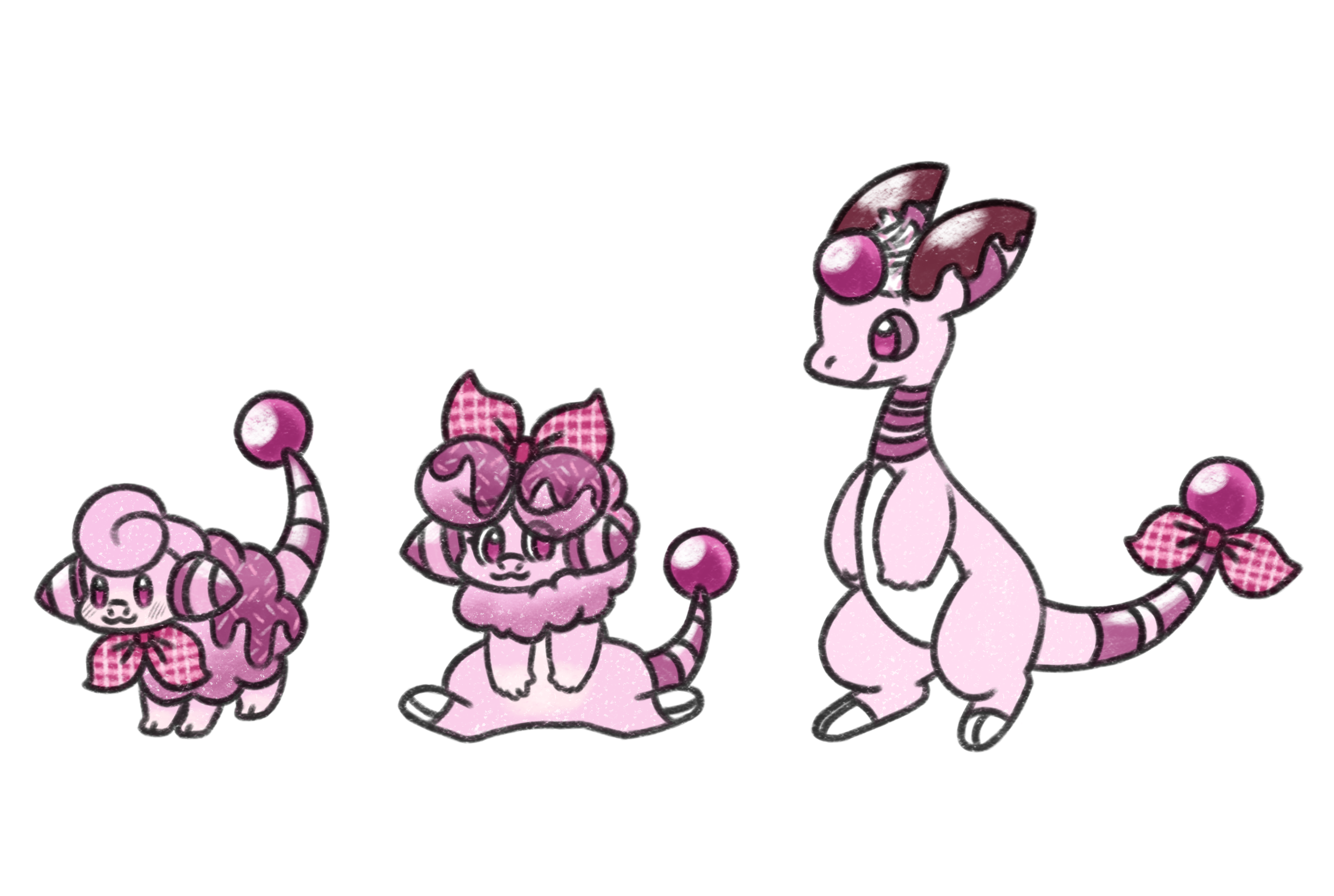 evolution tree of my desert mareep