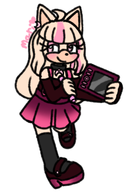 pagedoll of someones oc
