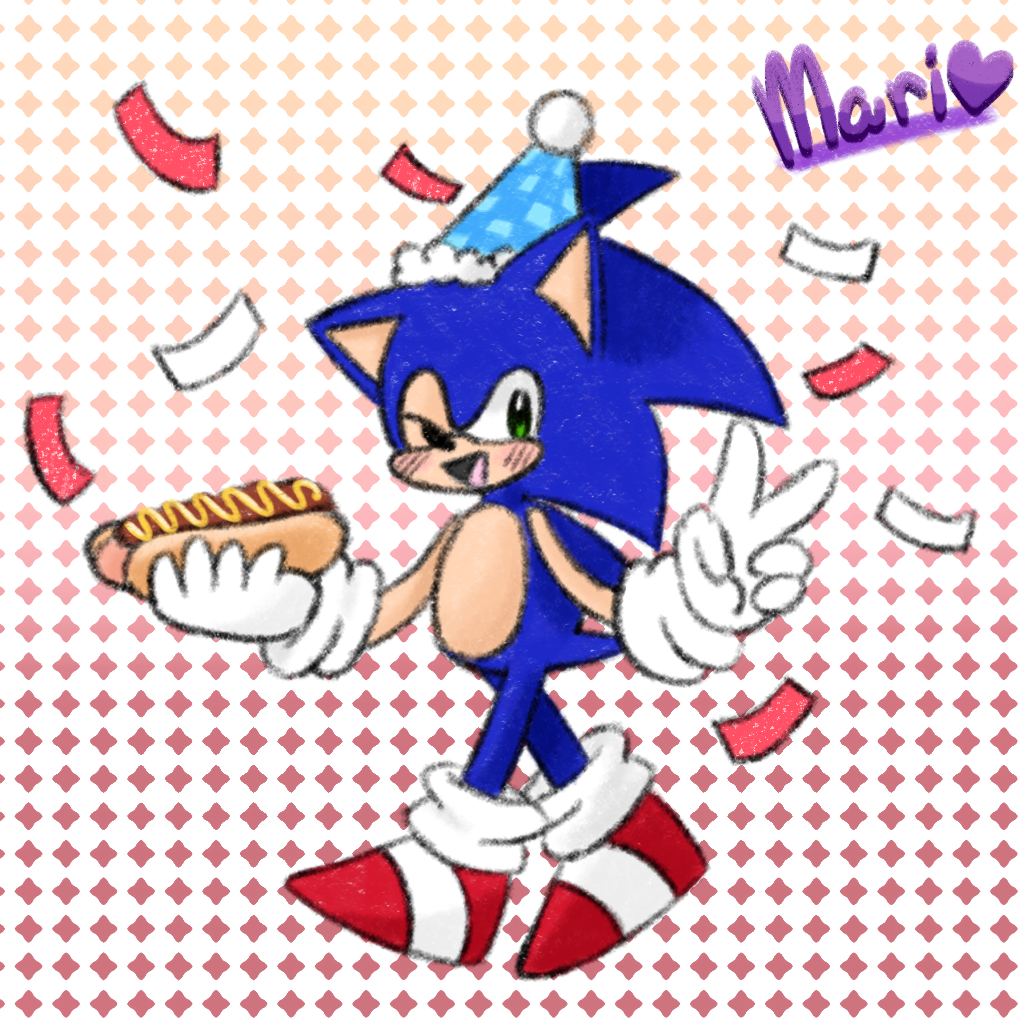 made this for sonics anneversary :>