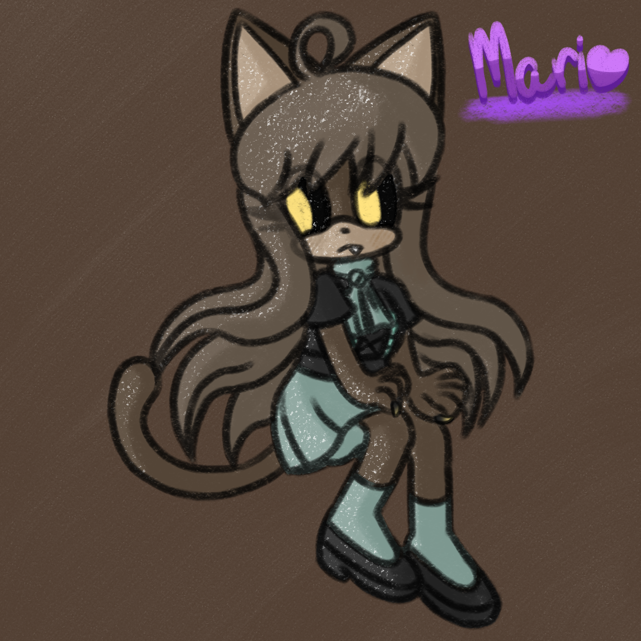 request art, a neat character