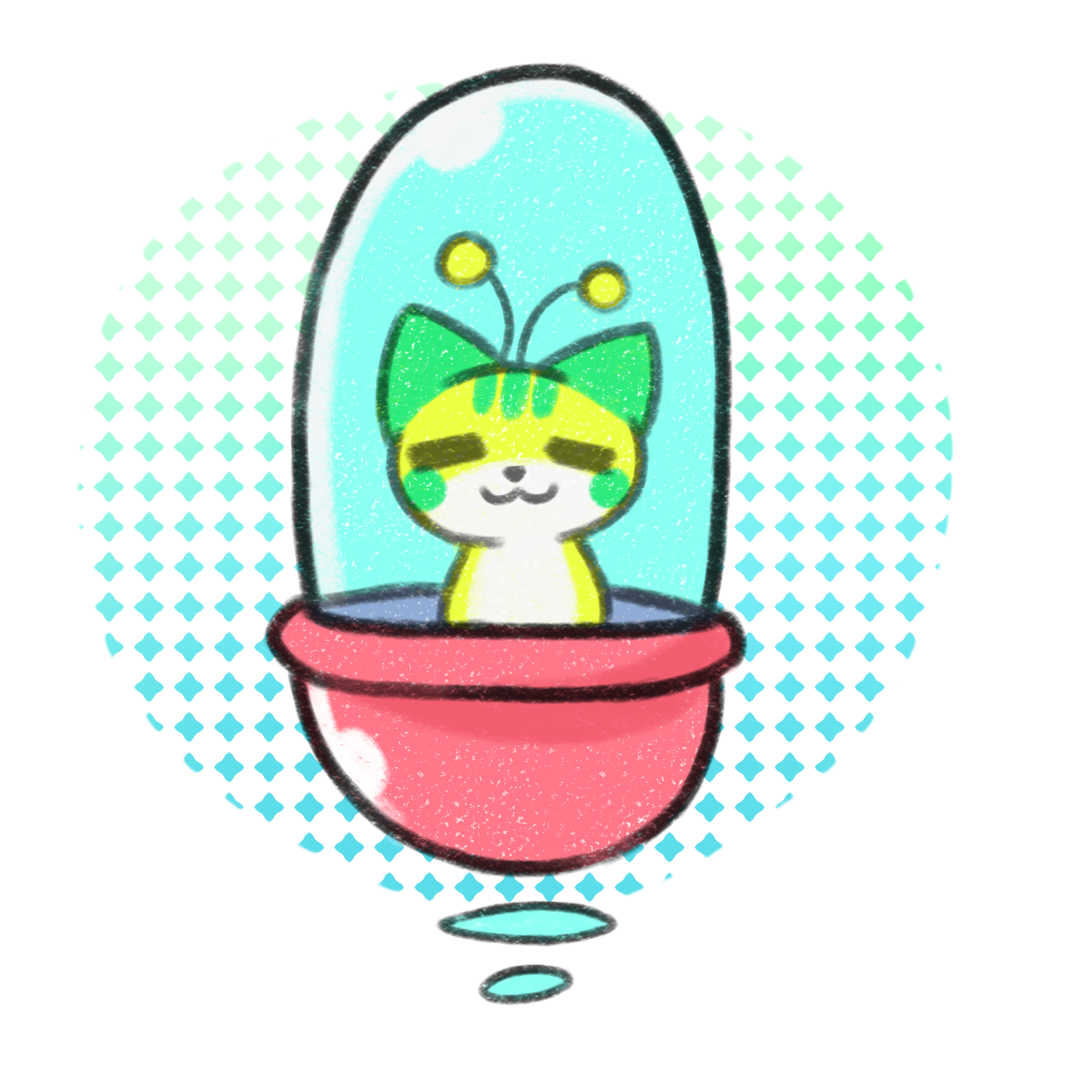 another art contest drawing. love the simplicity of the bg
