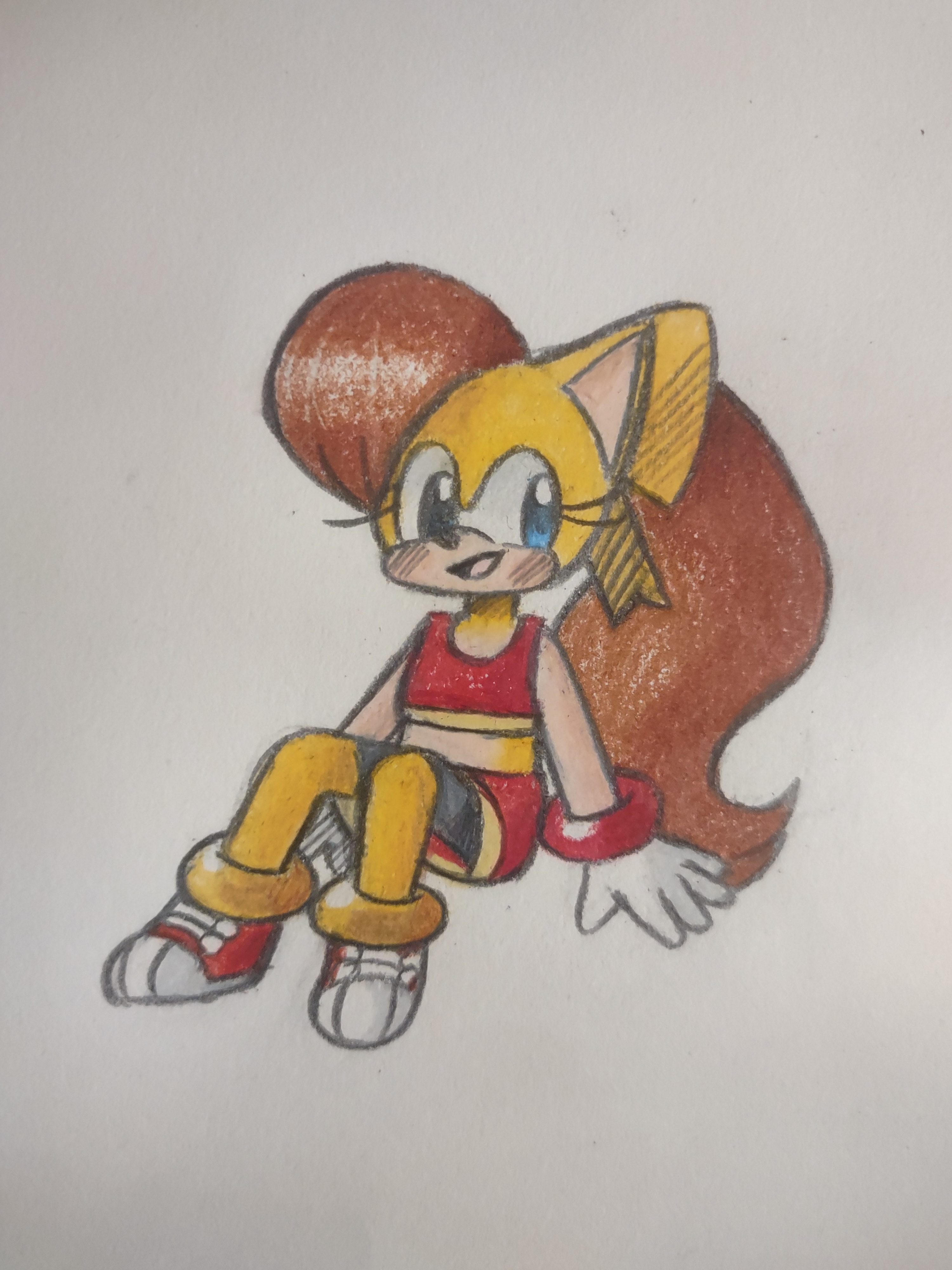 did some traditional art after a long time
