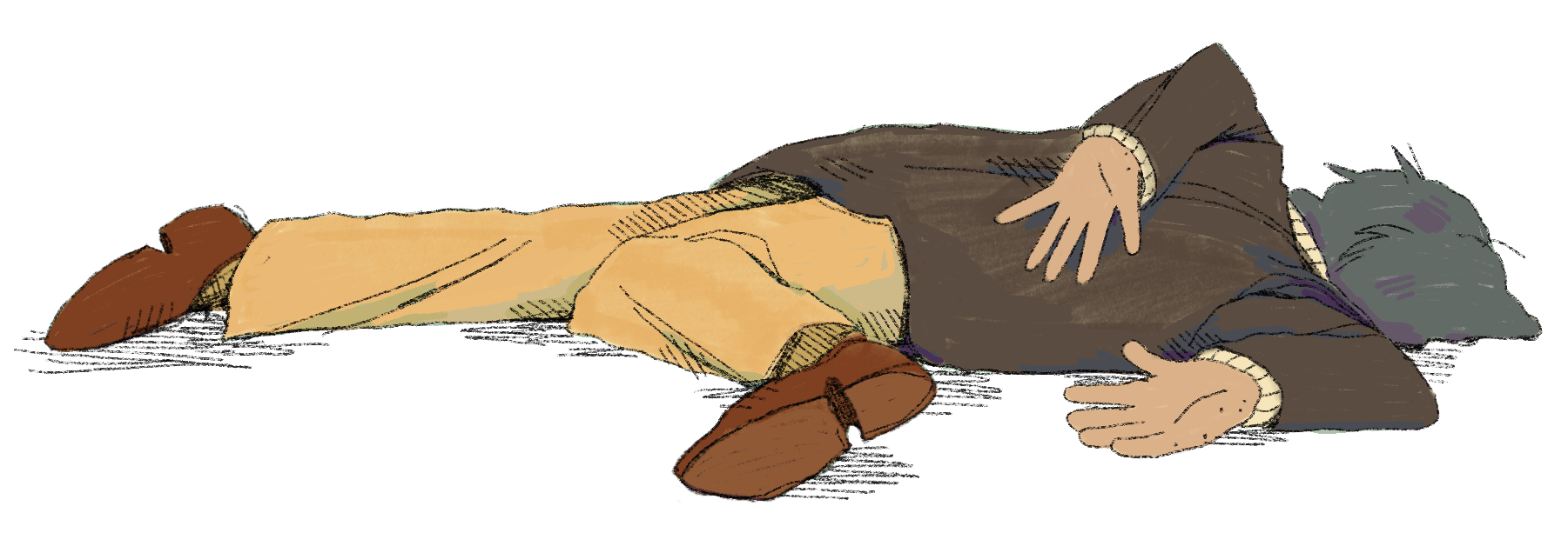 Early 80s carl family guy death pose, /25