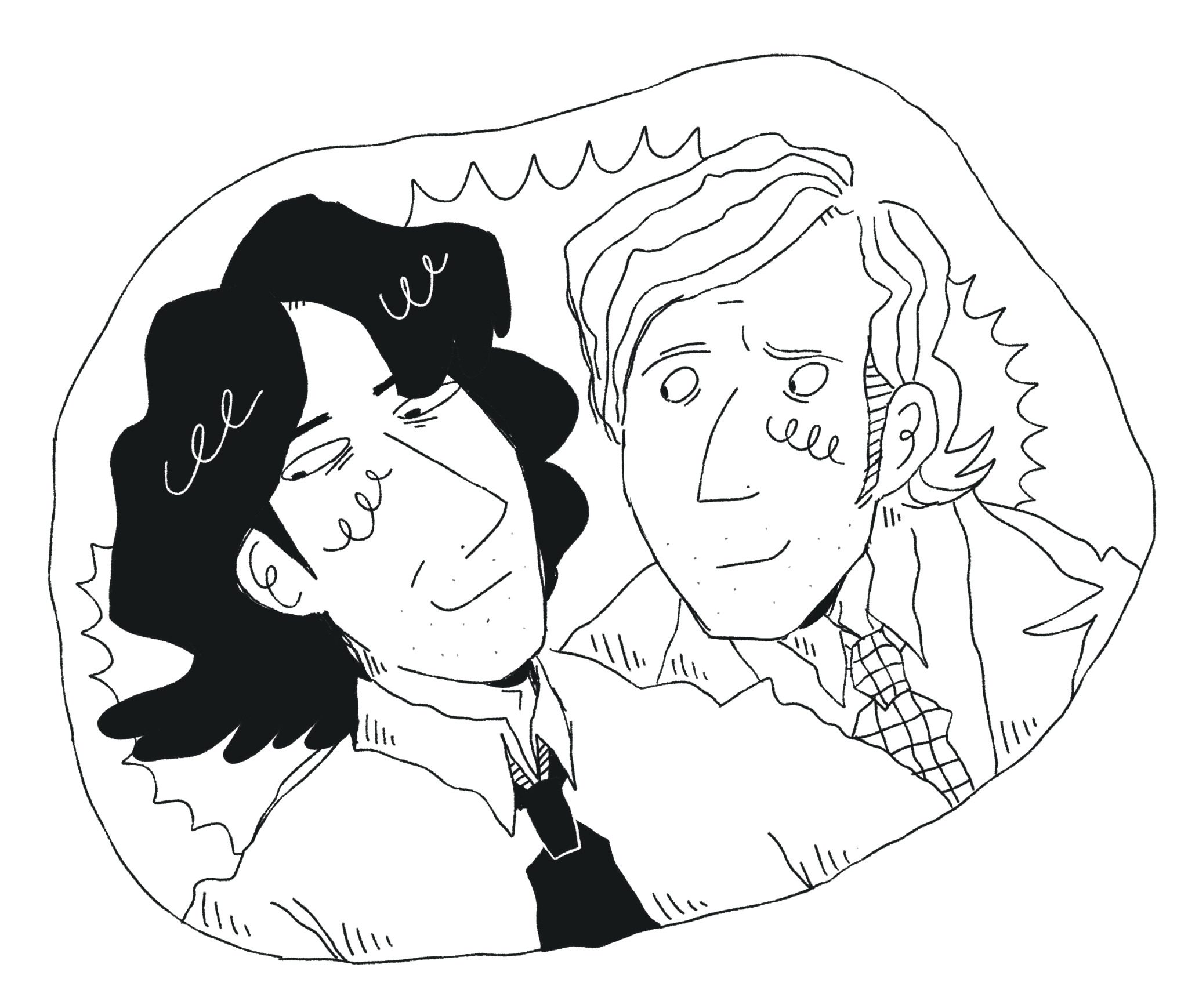 Early movie sketch, 6/5/24
