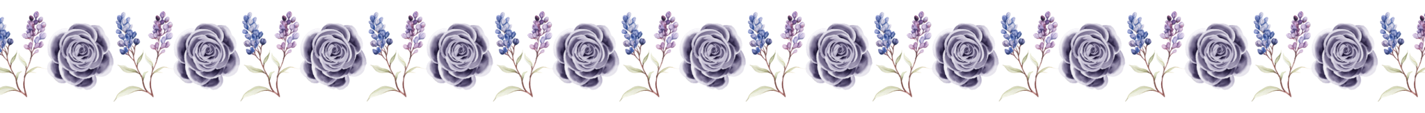 purple roses...
