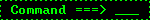 'Command' next to an arrow pointing to a blank space