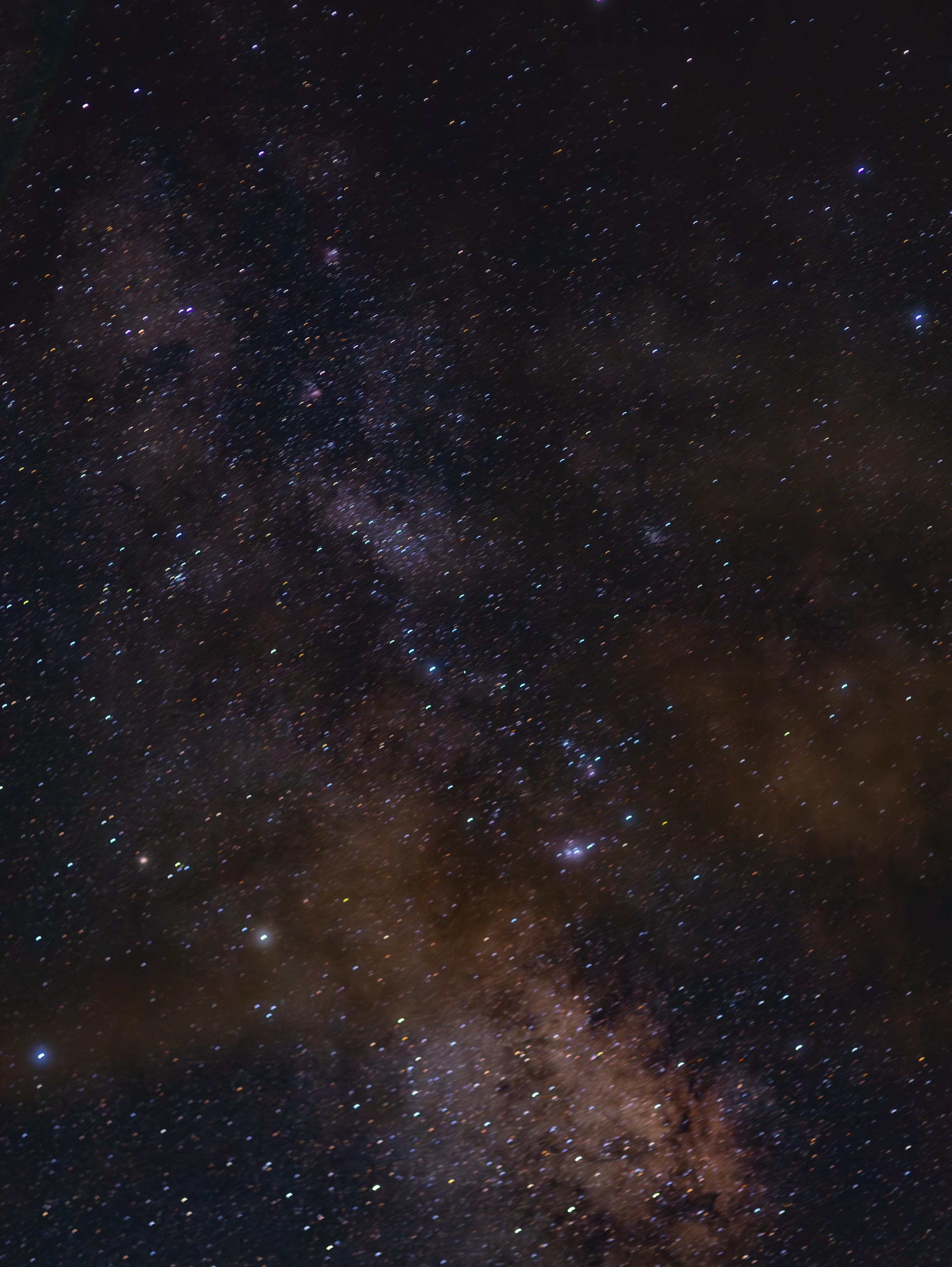 Detailed Milky Way star field photographed in Arkansas