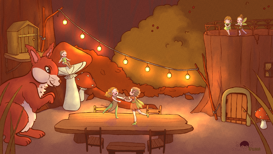 Autumn fairy festivities