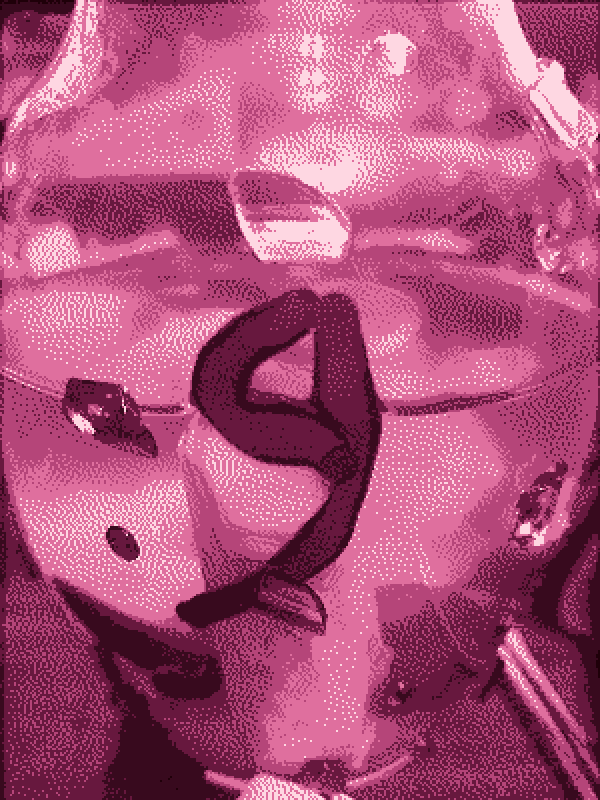 two leeches cuddling in a jar