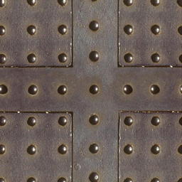photo of a slightly rusty piece of metal with bolts in a square pattern. used in the background of the my graphics page
