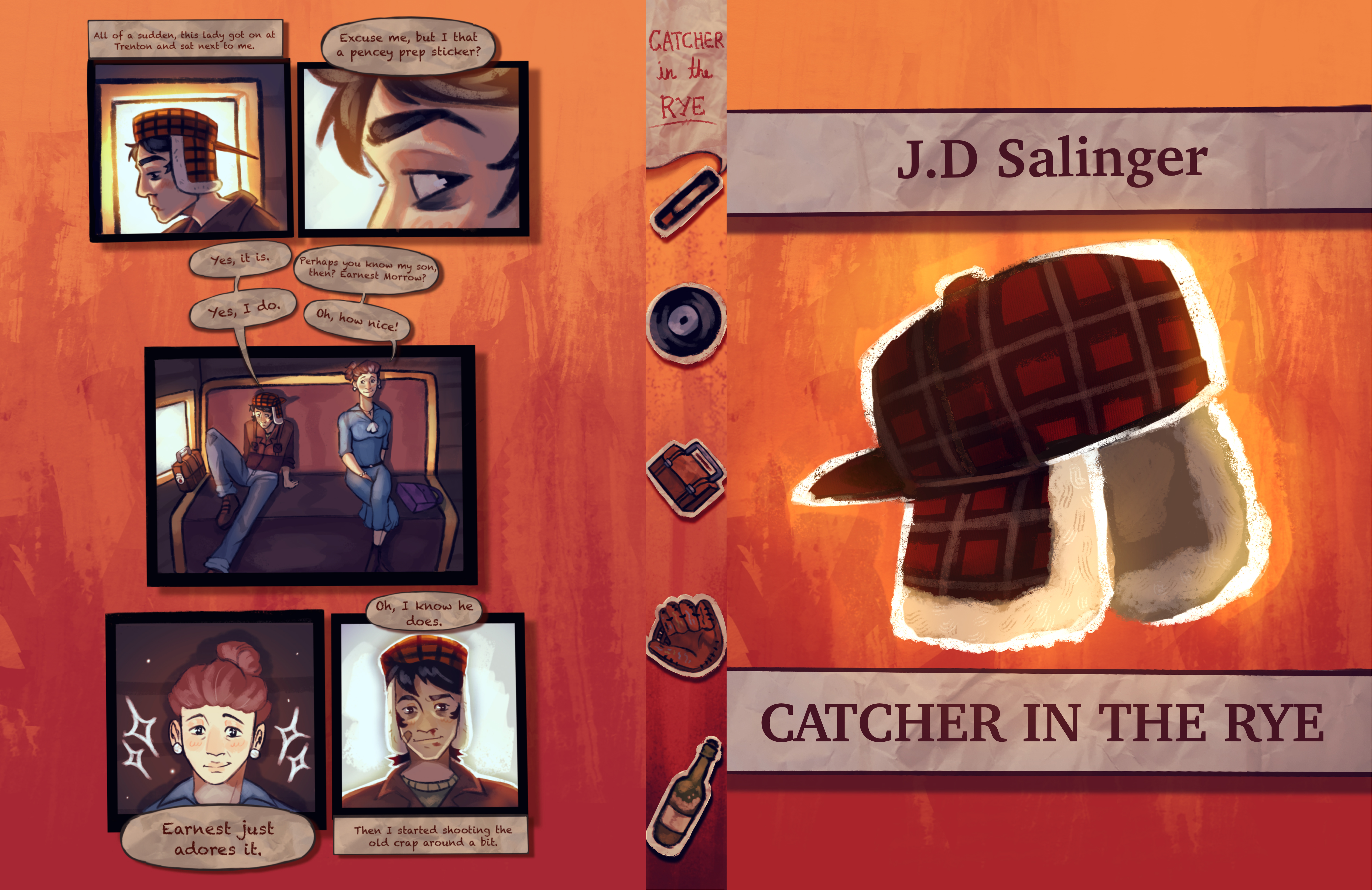 Catcher in the Rye fan cover