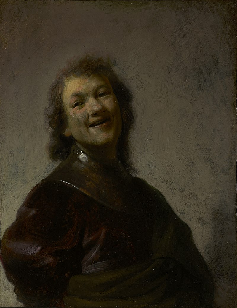 rembrandt laughing