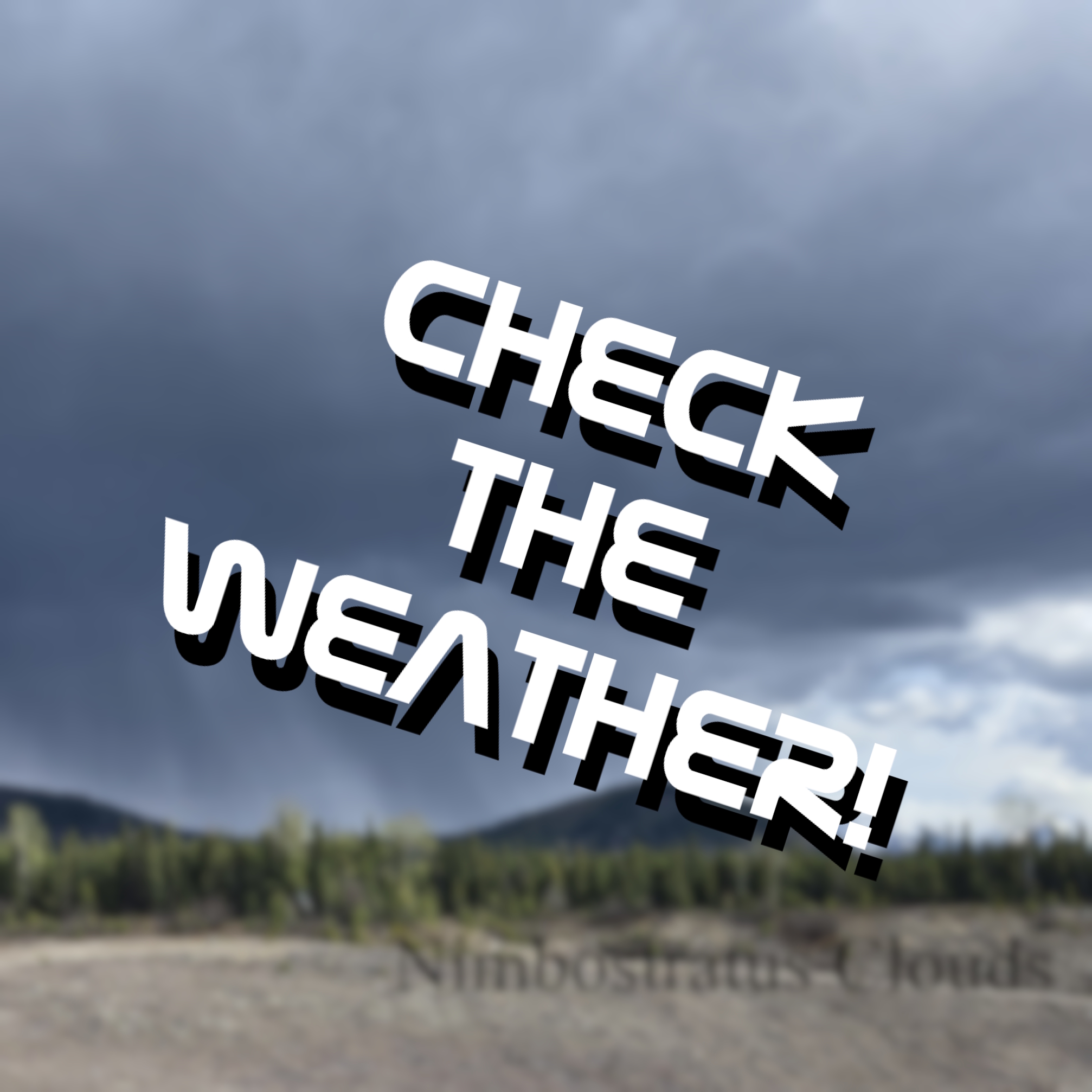 check the weather