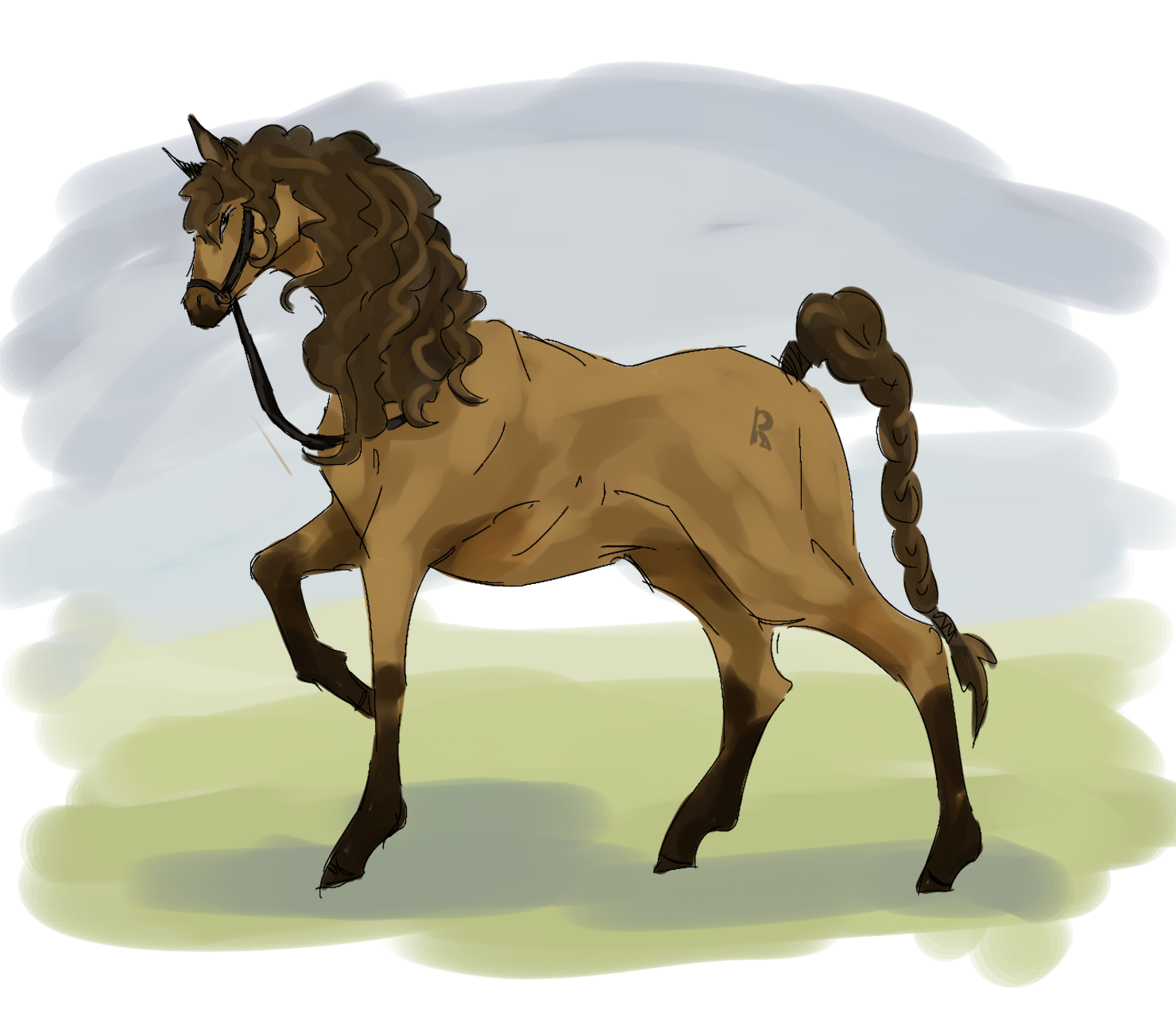 Design reference for Spring (Builderman's horse)