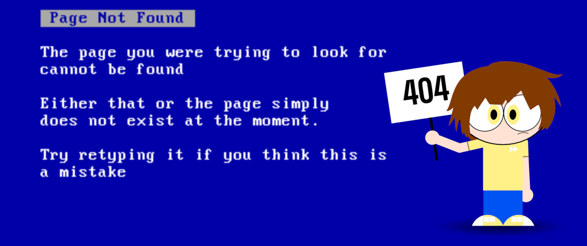 Animated 90s banner with starfield effect