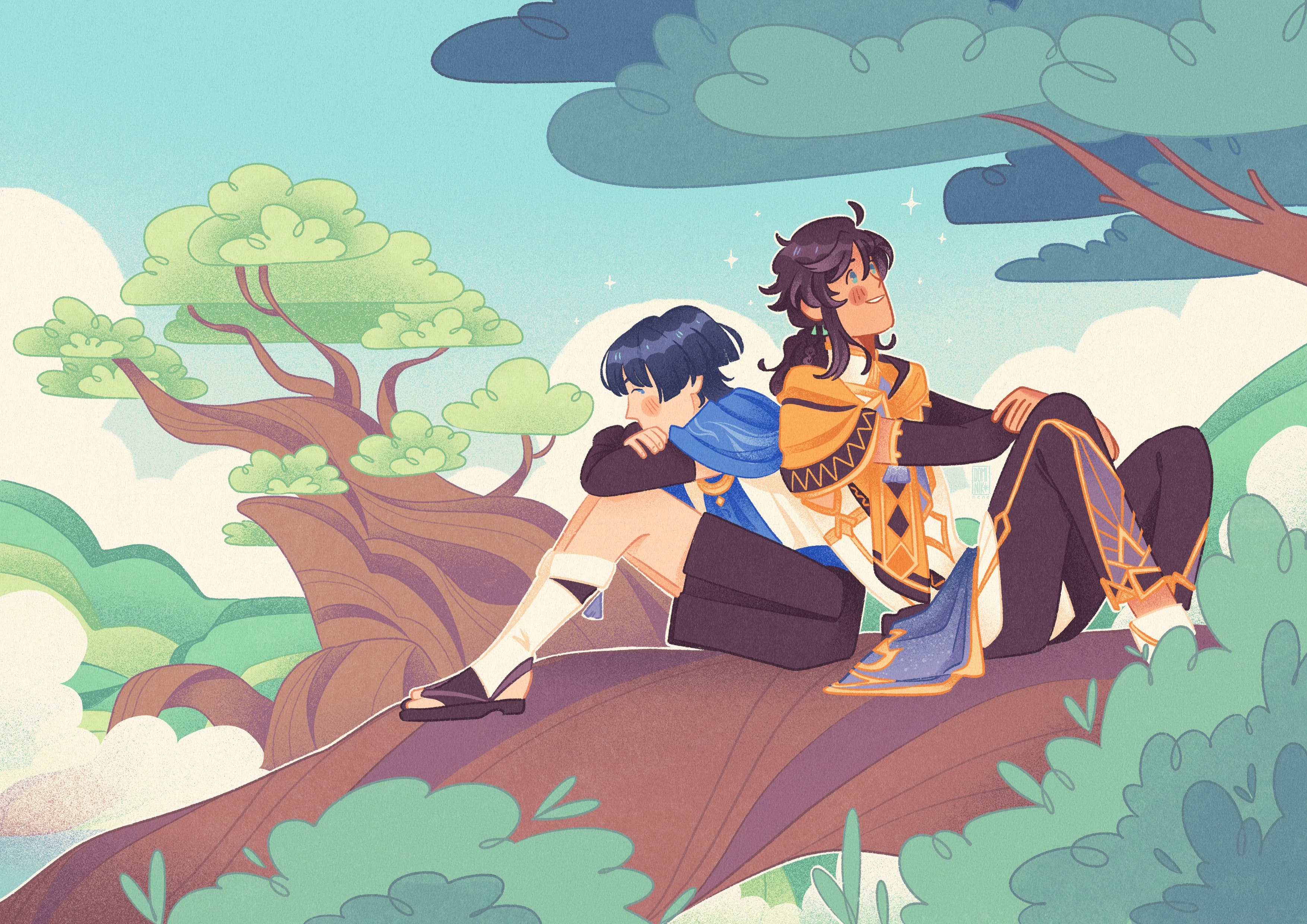 SethosScara Hanging out