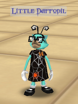 screenshot of halloween daffodil