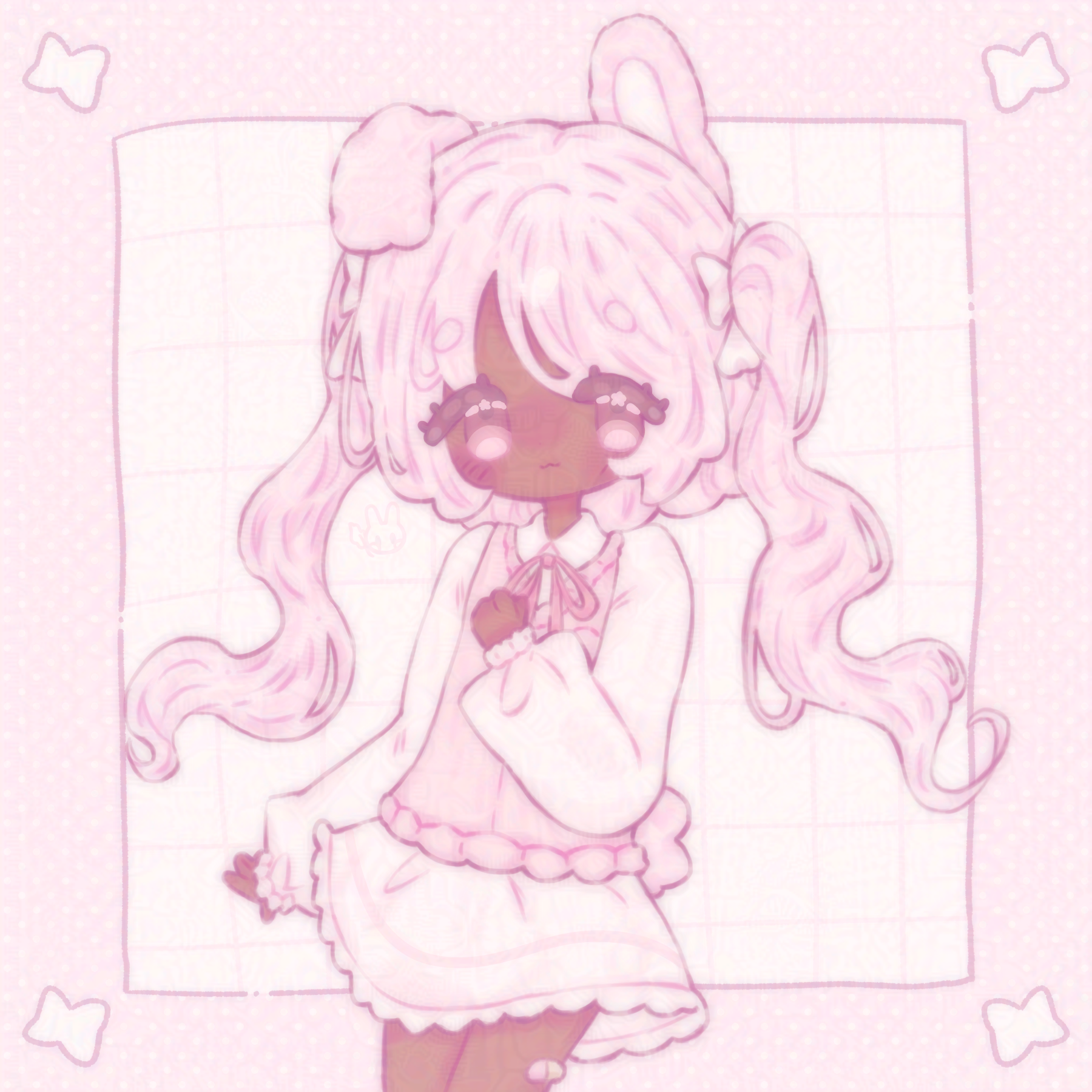 An illustration of uicat's (on discord) character.