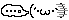 deadpan kaomoji squiggly