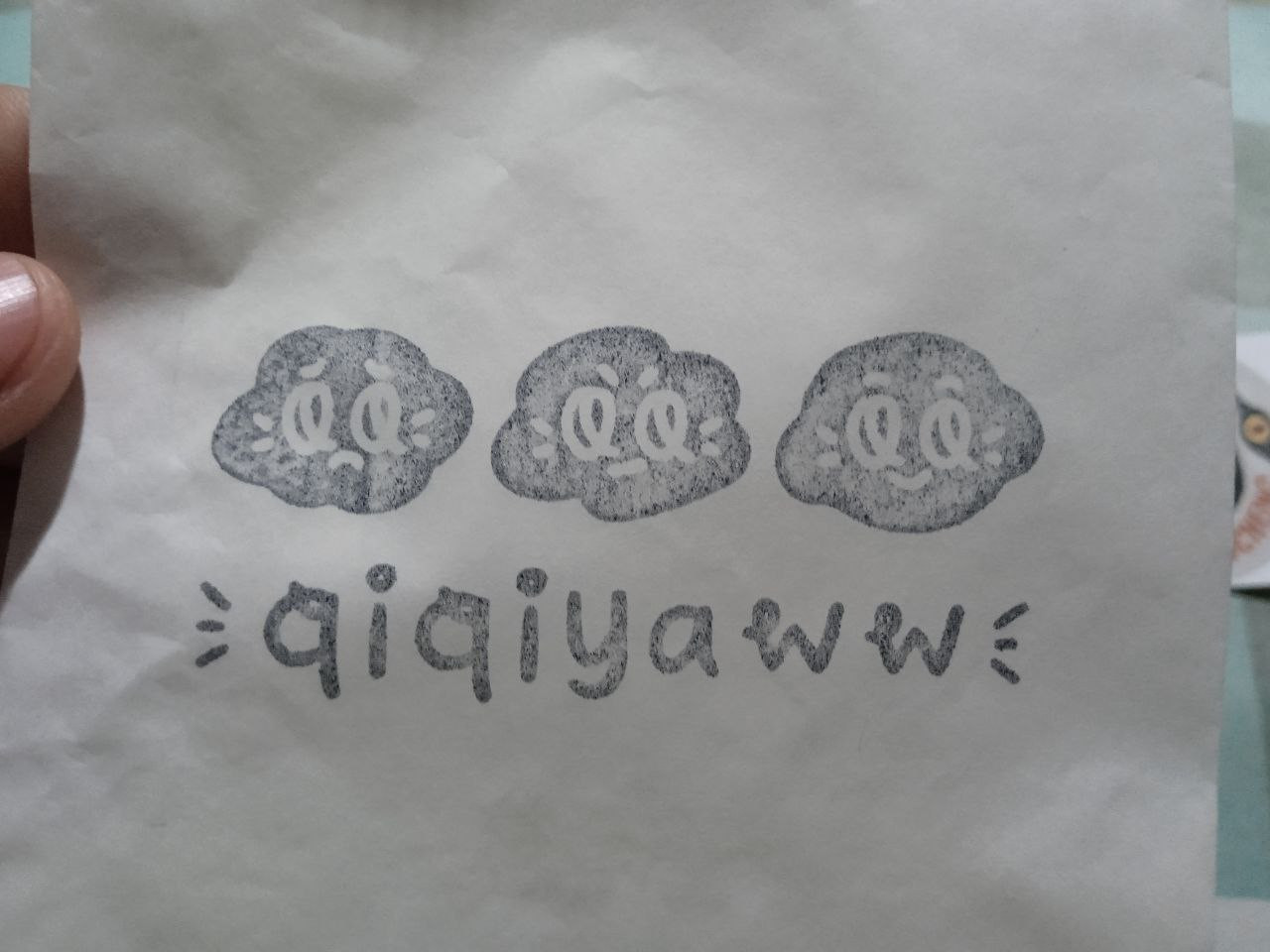 Artket stempel kantong