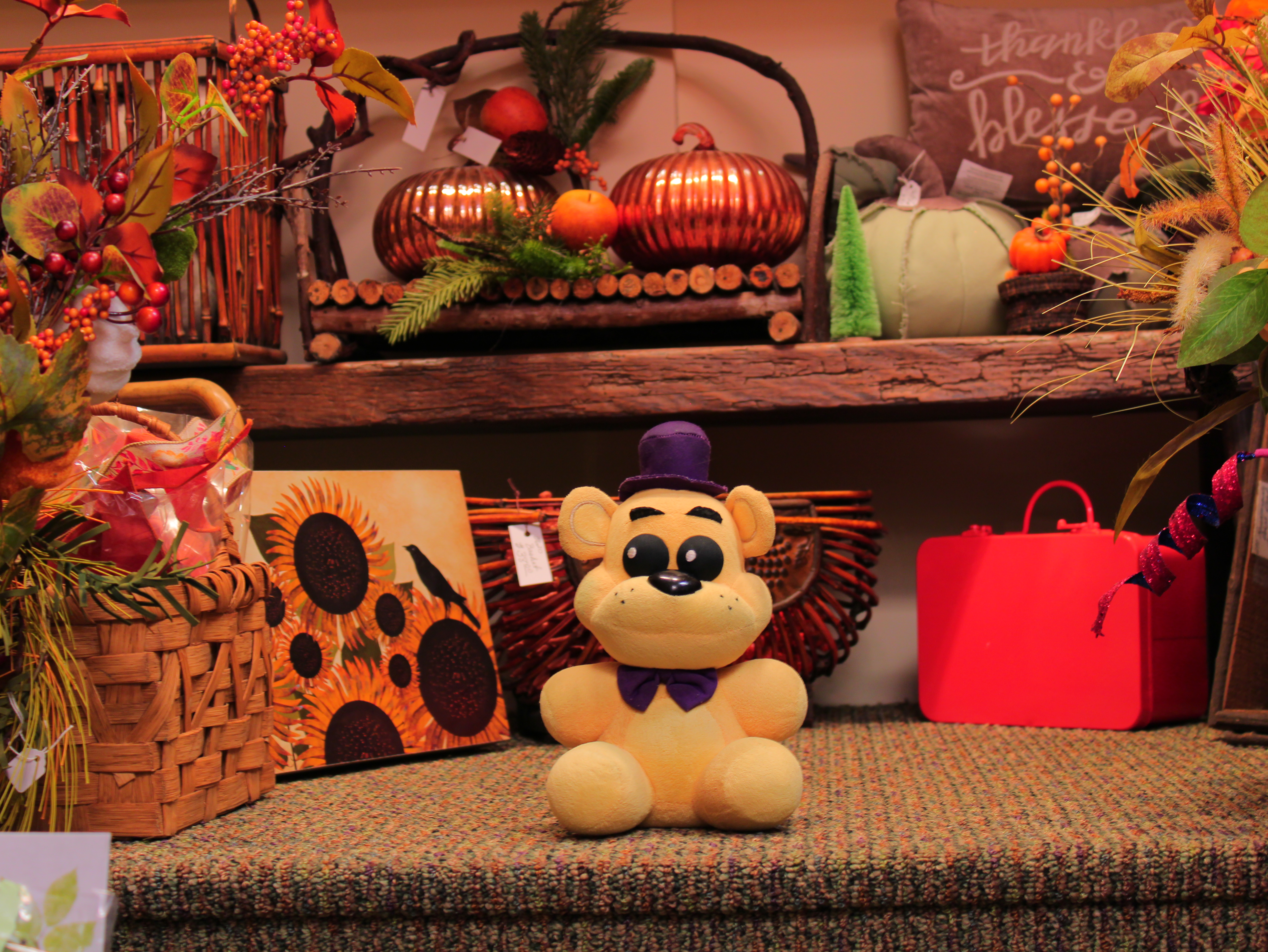 Fredbear at a decoration store