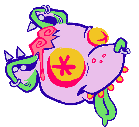 zombie possummush mascot