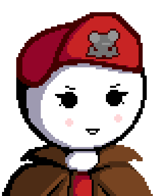Photo of prospitian carapacian with a red beret and wearing a tan jacket