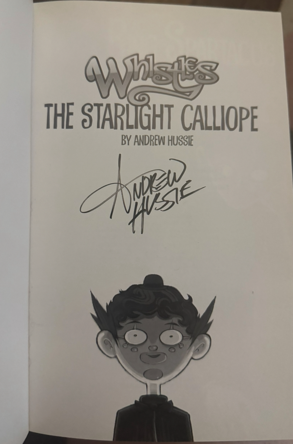 whistles signed copy