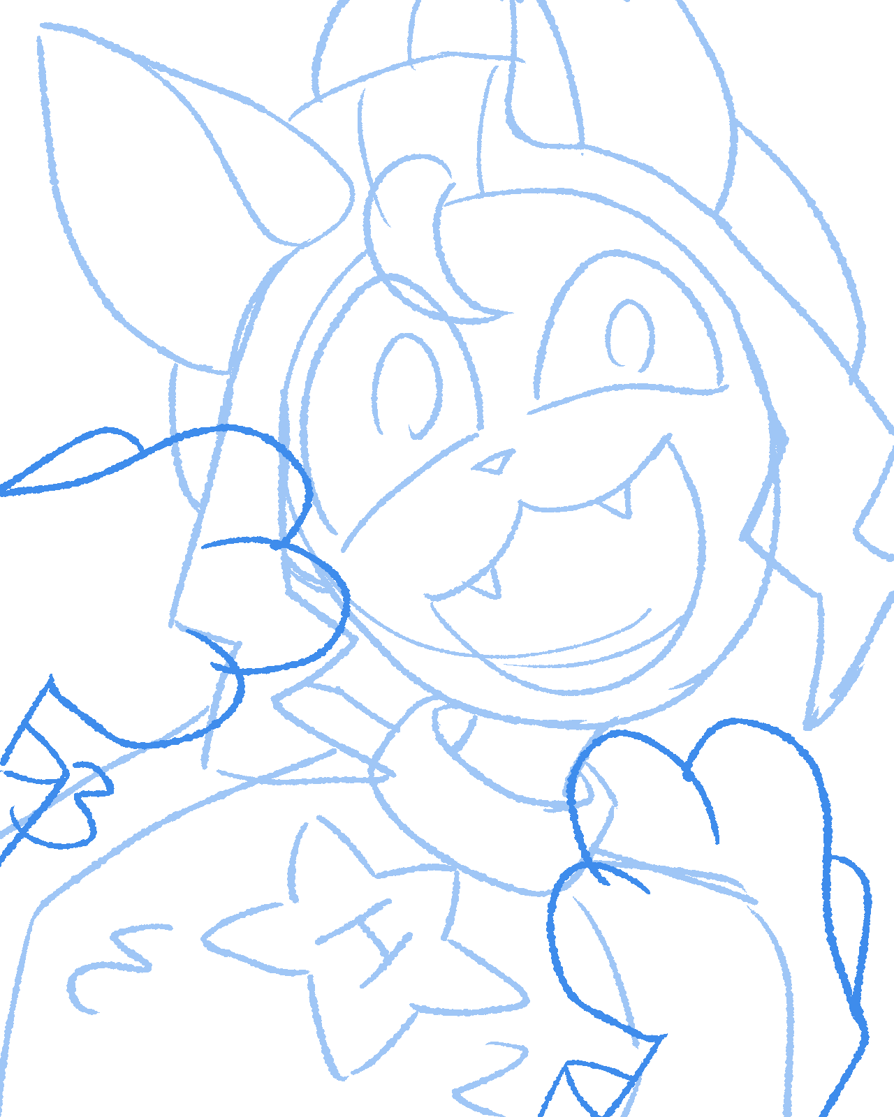 The sketch version of the previous image