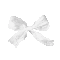 A gif of a white bow.