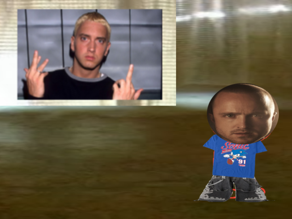 Jesse and his Slim Shady Poster