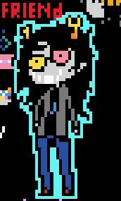 Vriska as Friend from Deltarune