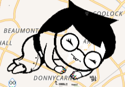 Jade Harley sleeping