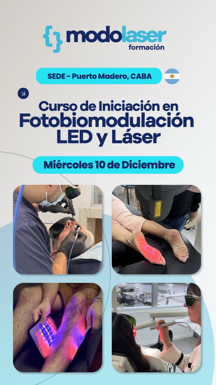 Placa del Curso de Iniciación en Fotobiomodulación