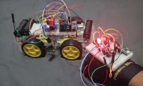 Gesture-Controlled RC Car