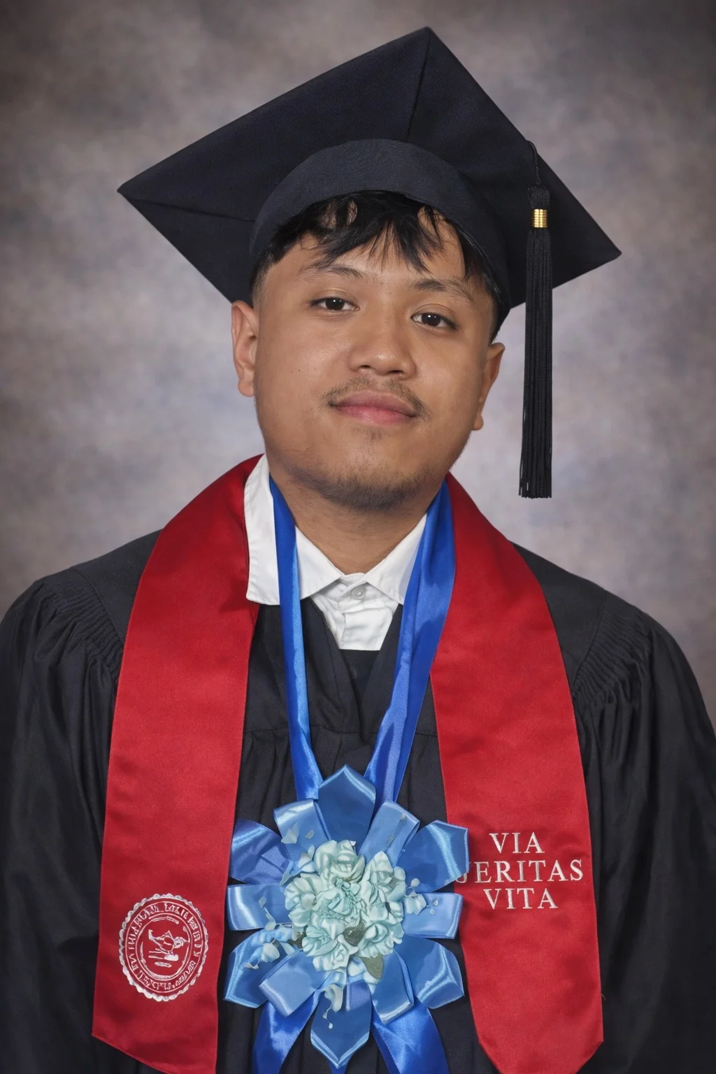 repairing a truck engine