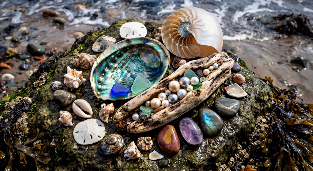 Gifts gathered from the tideline