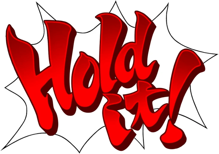 HOLD IT!