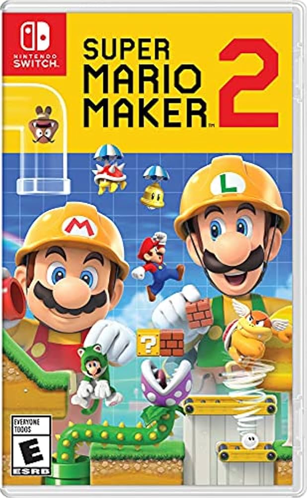 box art for mario maker 2