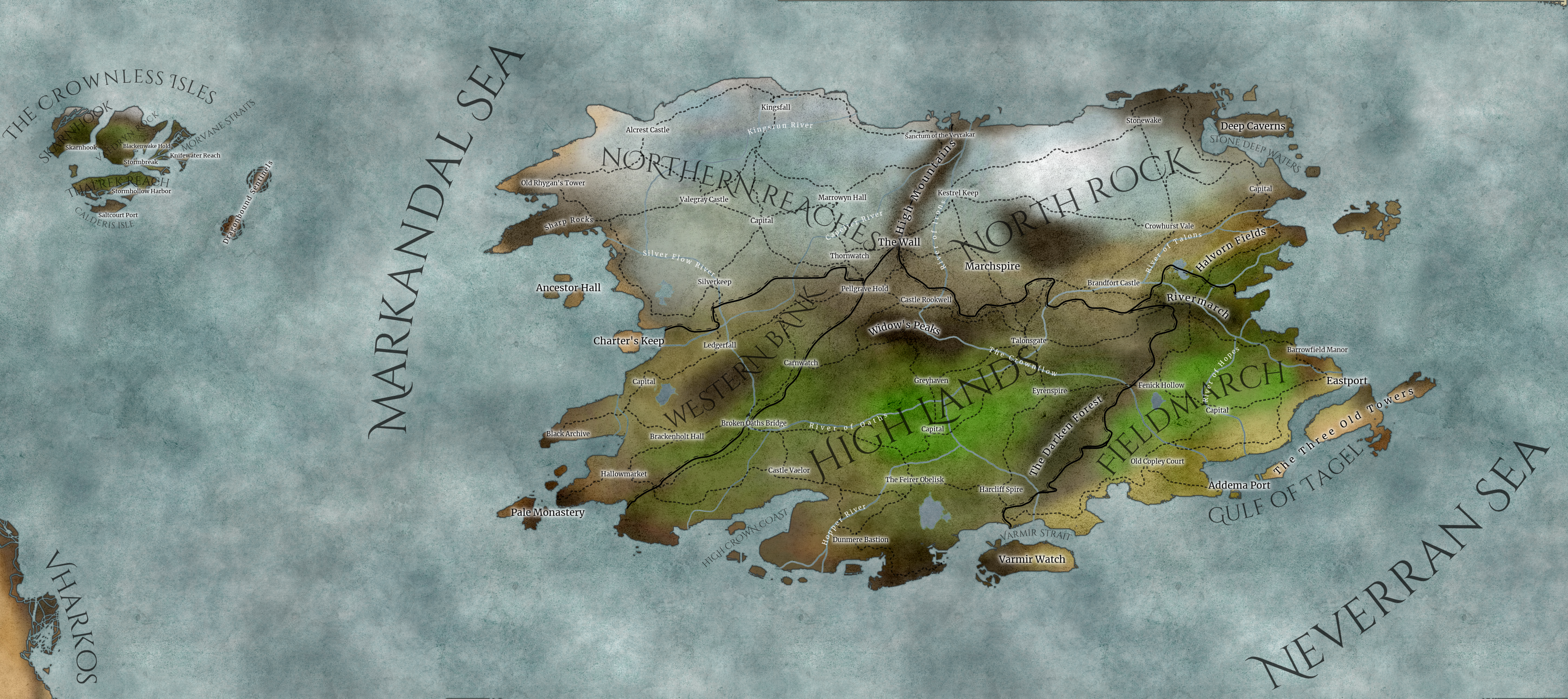 Official map of FGK:A