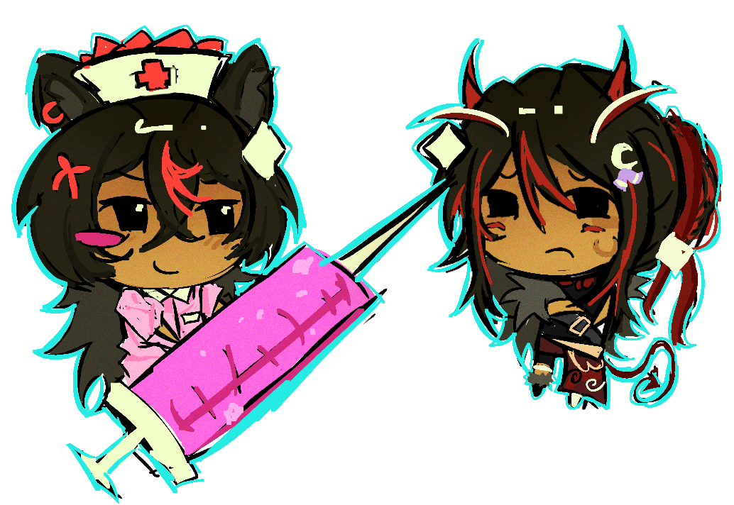 Art by INVALIDTICKET on discord AKA ME YES