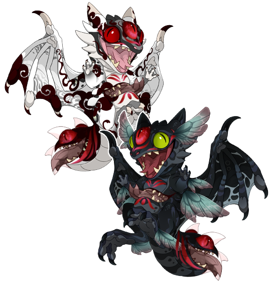 [S] Gluttonous Goblin Thorntail M | Skins and Accents | Flight Rising