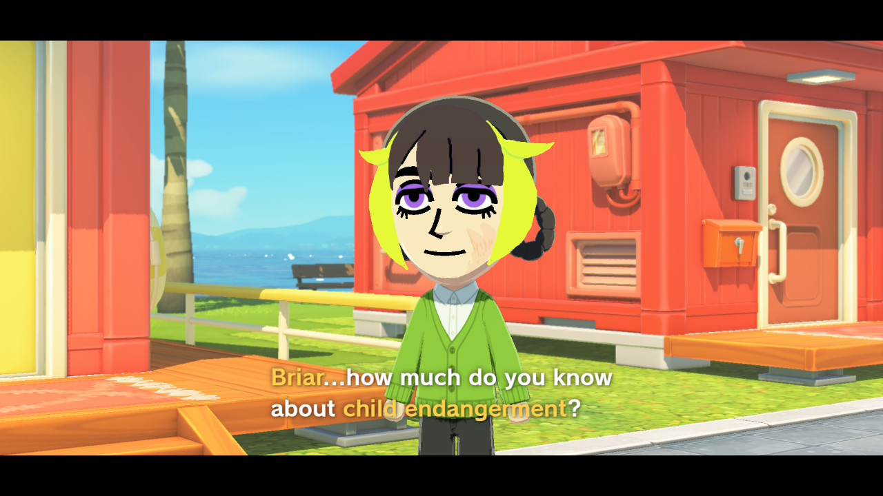 briar (pokemon character. not me), how good are you at child endangerment?