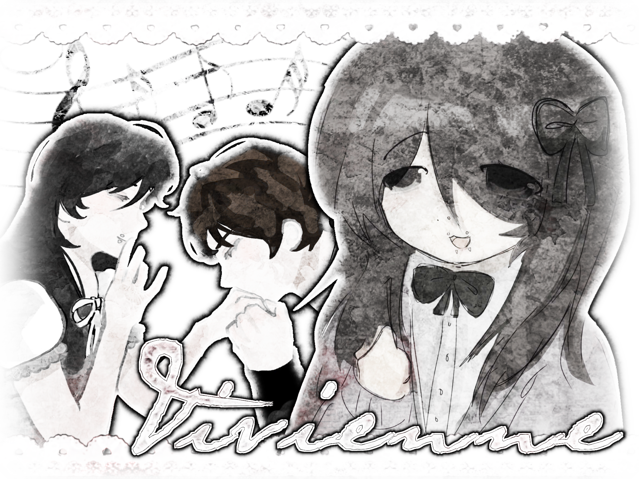 Graphic made completely by me. Text that says "Vivienne"