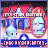 Let's study together, chao kindergarden.