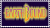 Earthbound logo stamp.